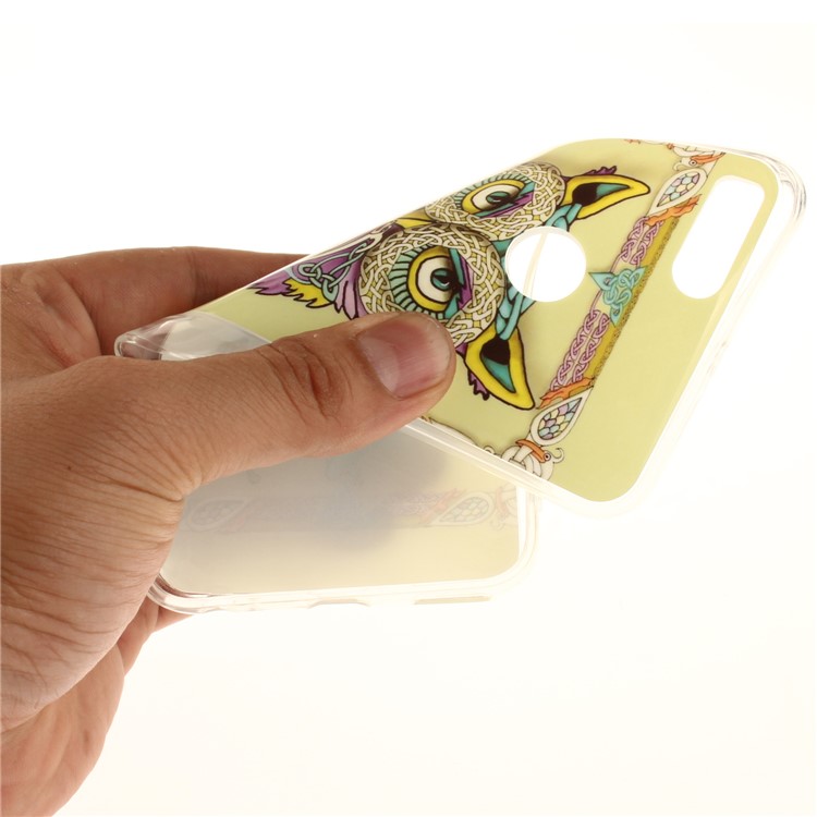 Pattern Printing IMD TPU Case for Xiaomi Mi A1 / 5X - Colorized Owl-6