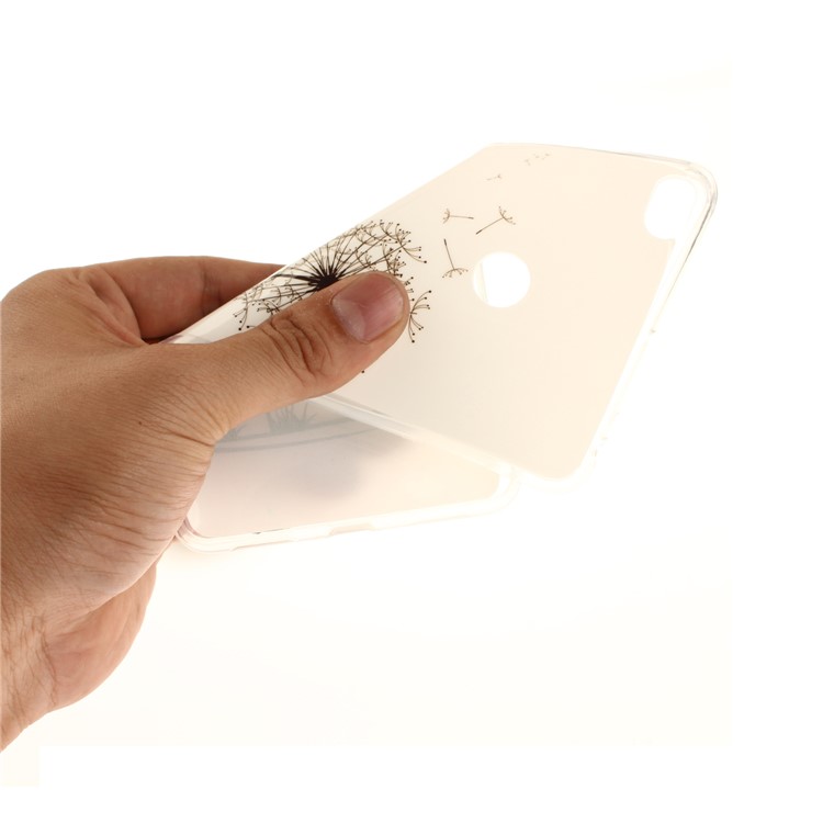 IMD Patterned Flexible TPU Back Case for Xiaomi Mi Max 2 - Lovers and Dandelion-6