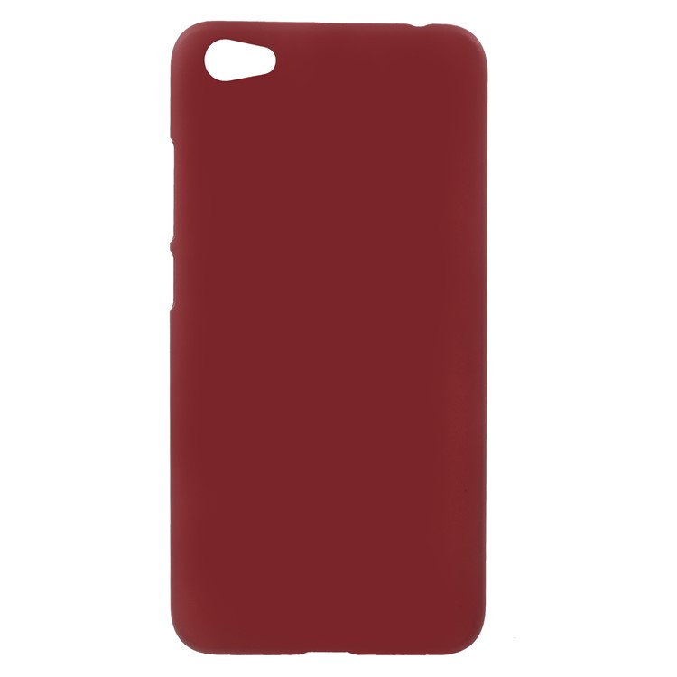 Rubberized Hard PC Back Case for Xiaomi Redmi Note 5A / Redmi Y1 Lite - Red-1