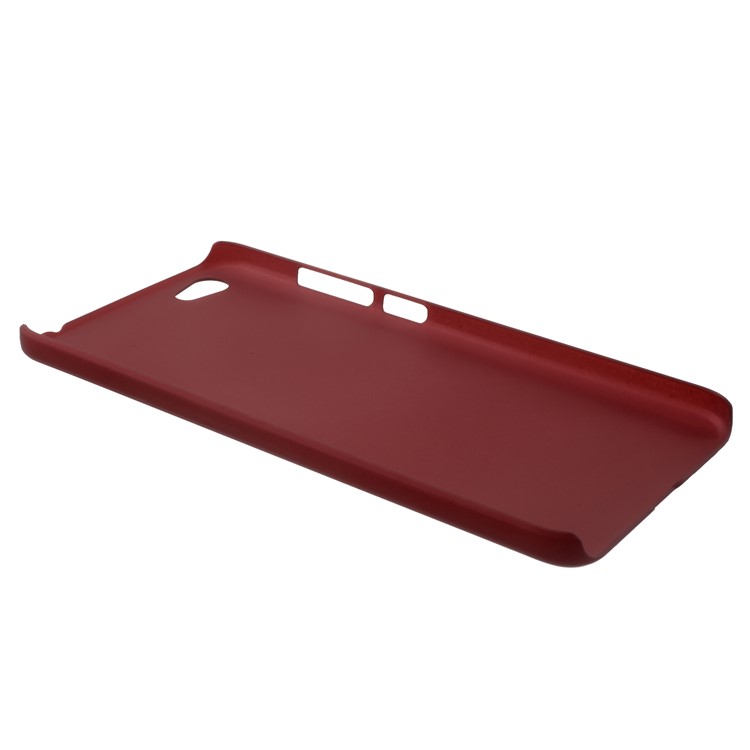 Rubberized Hard PC Back Case for Xiaomi Redmi Note 5A / Redmi Y1 Lite - Red-4