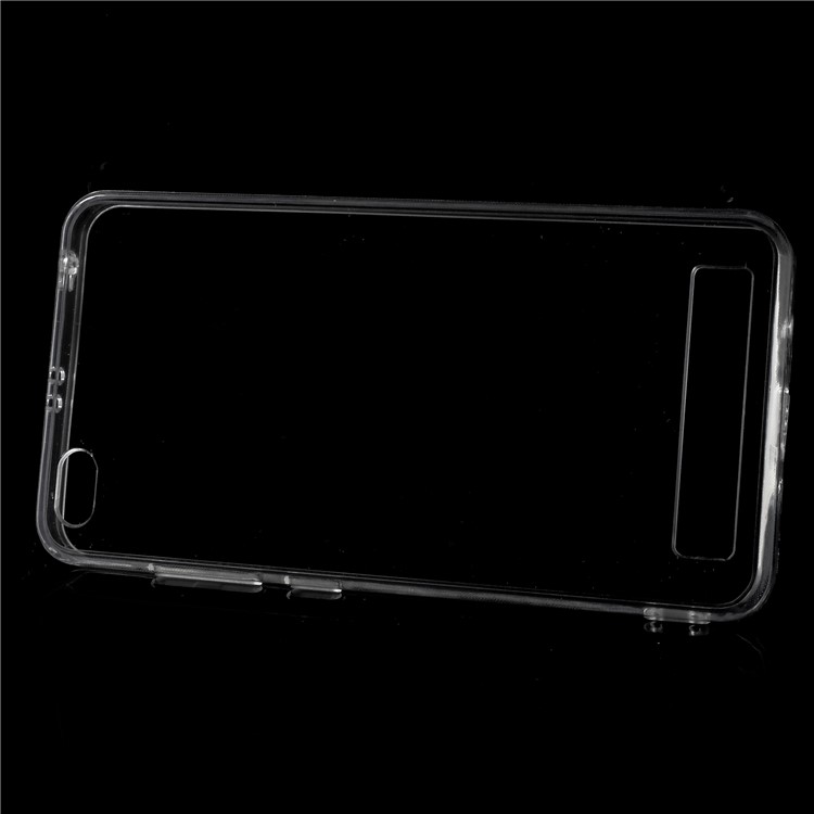 Crystal Clear Acrylic + Flexible TPU Combo Phone Shell for Xiaomi Redmi 5A - Transparent-3
