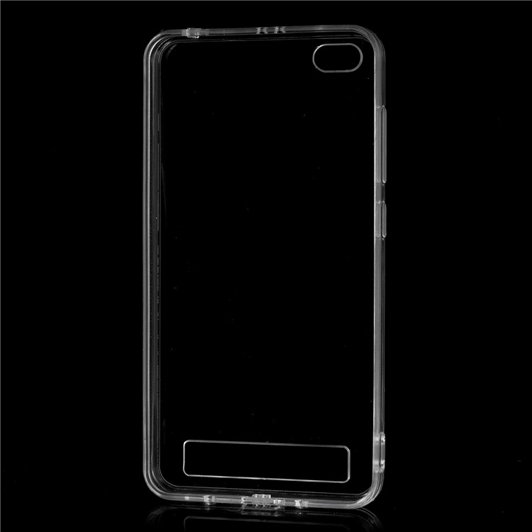 Crystal Clear Acrylic + Flexible TPU Combo Phone Shell for Xiaomi Redmi 5A - Transparent-6