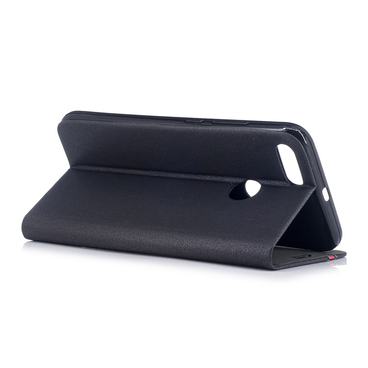 Assorted Color Leather Mobile Casing with Card Holder for Xiaomi Mi A1 / 5X - Black-3