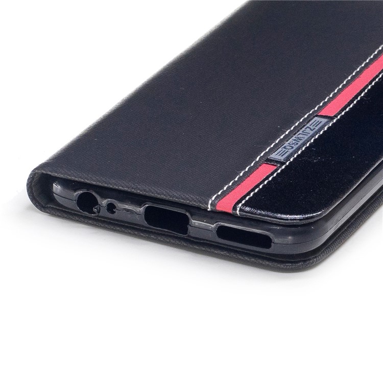 Assorted Color Leather Mobile Casing with Card Holder for Xiaomi Mi A1 / 5X - Black-5