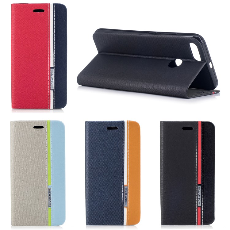 Assorted Color Leather Mobile Casing with Card Holder for Xiaomi Mi A1 / 5X - Black-9