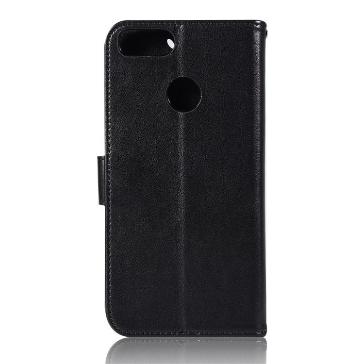 Imprint Tree Owl Magnetic Wallet PU Leather Stand Cover for Xiaomi Mi A1 / 5X - Black-3