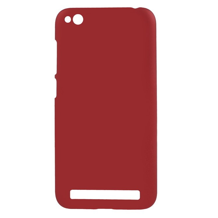 For Xiaomi Redmi 5A Rubberized PC Hard Phone Casing - Red-1