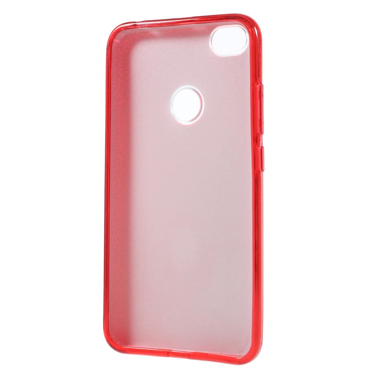 Glittery TPU + PC Combo Mobile Phone Back Casing for Xiaomi Redmi Note 5A / Y1 Lite (India) - Red-3
