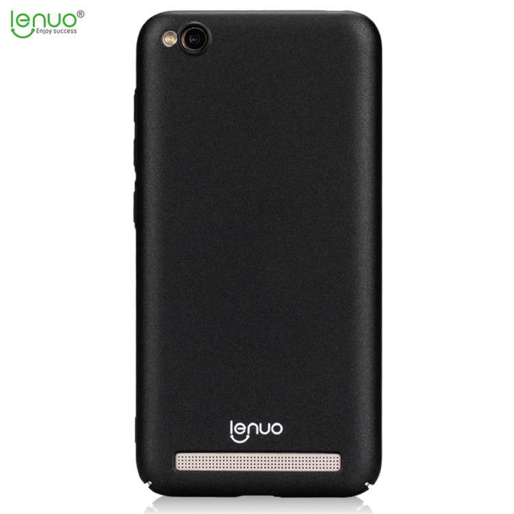 LENUO Leshield Series for Xiaomi Redmi 5A Silky Touch PC Hard Back Case - Black-2