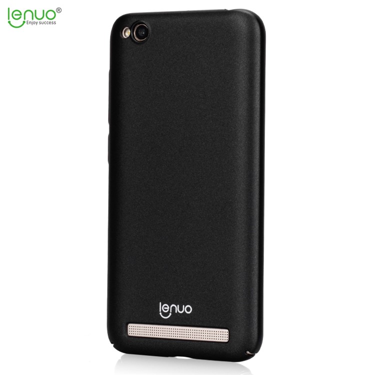 LENUO Leshield Series for Xiaomi Redmi 5A Silky Touch PC Hard Back Case - Black-3
