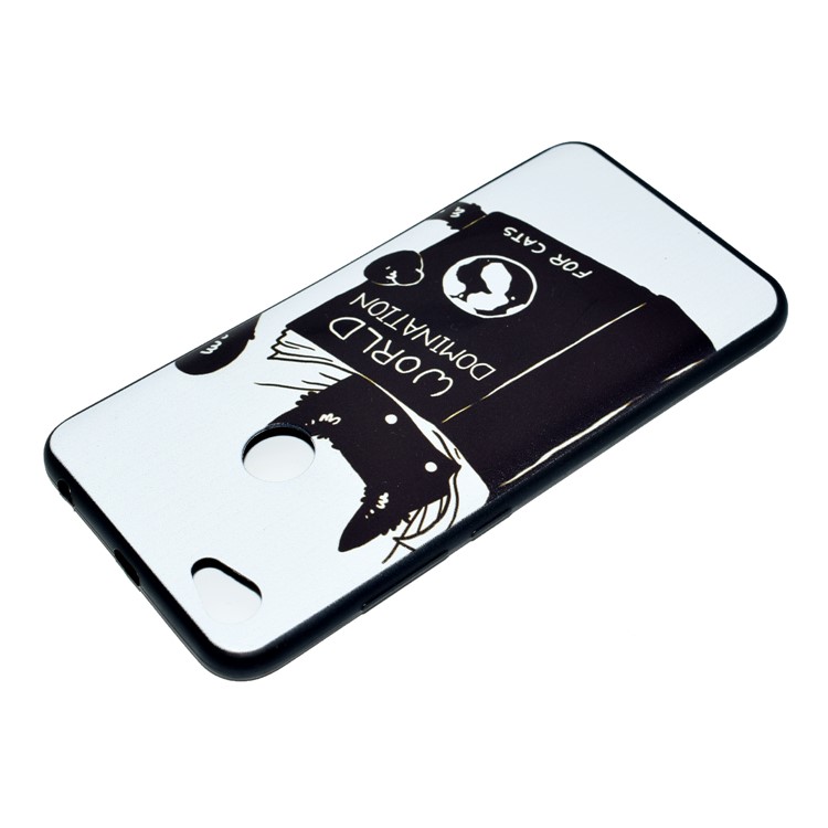 Pattern Printing TPU Case for Xiaomi Redmi Note 5A Prime / Redmi Y1 - World Domination for Cats-4