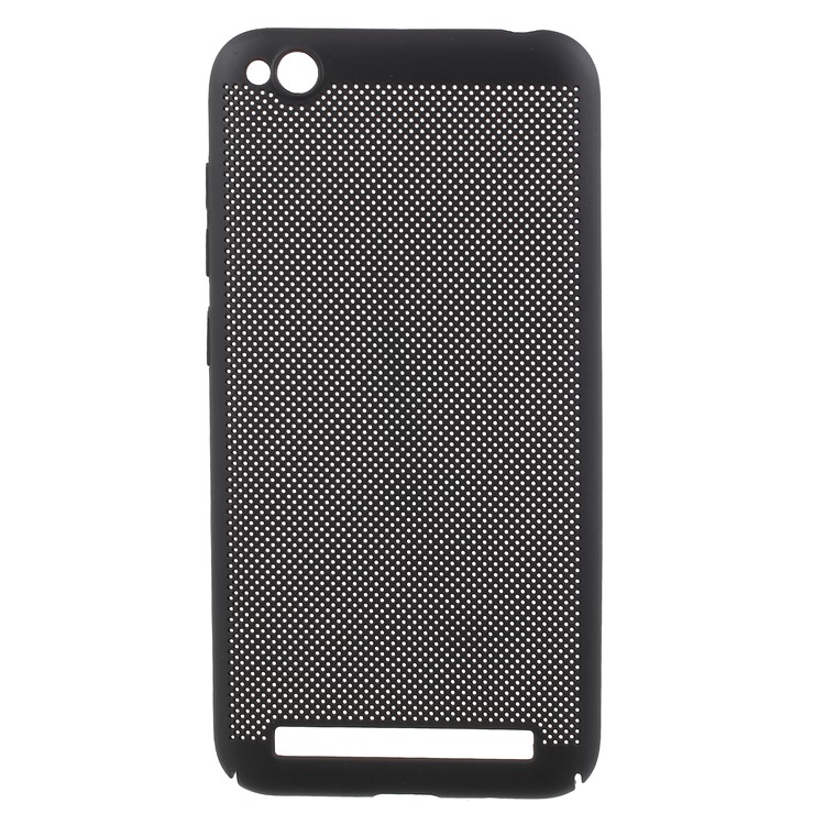 Hollow Mesh Heat Dissipation PC Hard Case for Xiaomi Redmi 5A - Black-1
