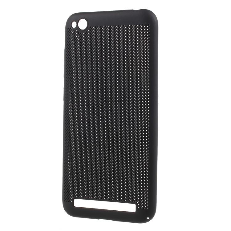 Hollow Mesh Heat Dissipation PC Hard Case for Xiaomi Redmi 5A - Black-2