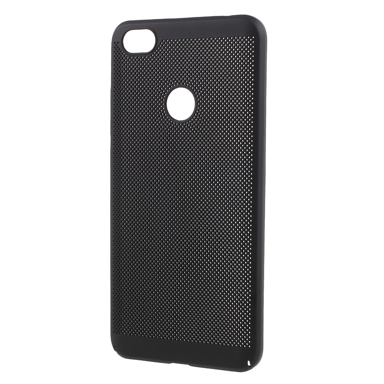 Hollow Mesh Heat Dissipation PC Phone Case for Xiaomi Redmi Note 5A Prime / Y1 (India) - Black-2