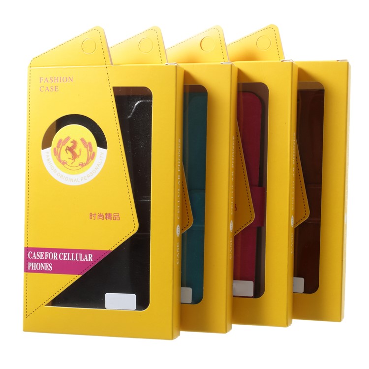 Crazy Horse Card Holder PU Leather Mobile Phone Case for Xiaomi Redmi 5 Built-in Steel Sheet - Black-7