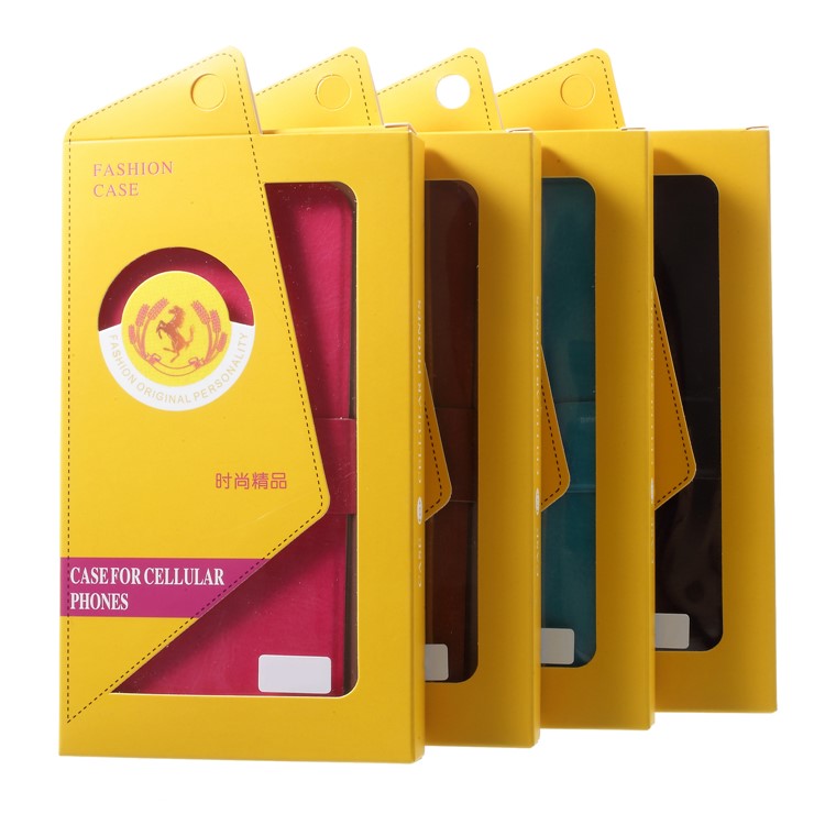 Crazy Horse Card Holder PU Leather Mobile Phone Case for Xiaomi Redmi 5 Plus Built-in Steel Sheet - Rose-7