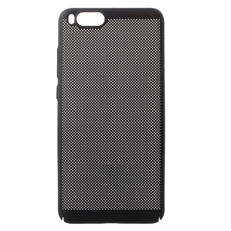 Hollow Mesh Heat Dissipation PC Cover for Xiaomi Mi Note 3 - Black-1