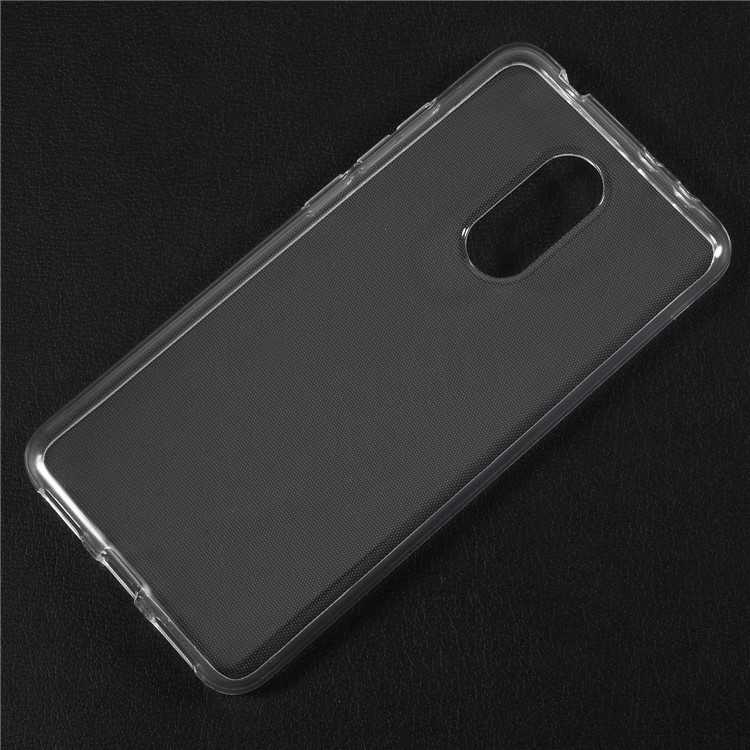 Clear TPU Protection Mobile Phone Case with Non-slip Inner for Xiaomi Redmi 5 - Transparent-1