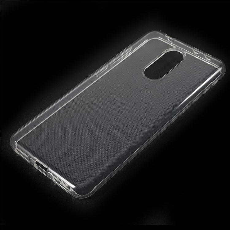 Clear TPU Protection Mobile Phone Case with Non-slip Inner for Xiaomi Redmi 5 - Transparent-2