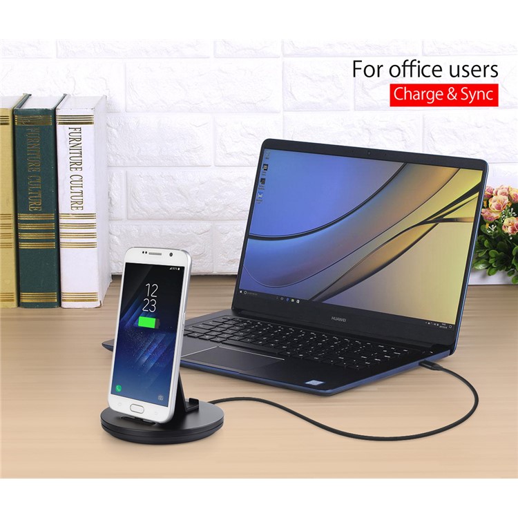 DAITE 3 in 1 Micro USB Port Charge and Sync Docking Station Holder Stand Cradle --6