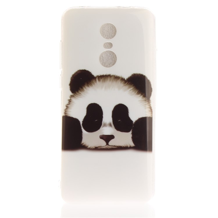 Pattern Printing IMD TPU Case for Xiaomi Redmi 5 Plus - Panda Pattern-2