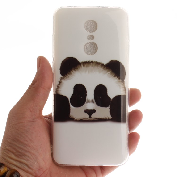 Pattern Printing IMD TPU Case for Xiaomi Redmi 5 Plus - Panda Pattern-5