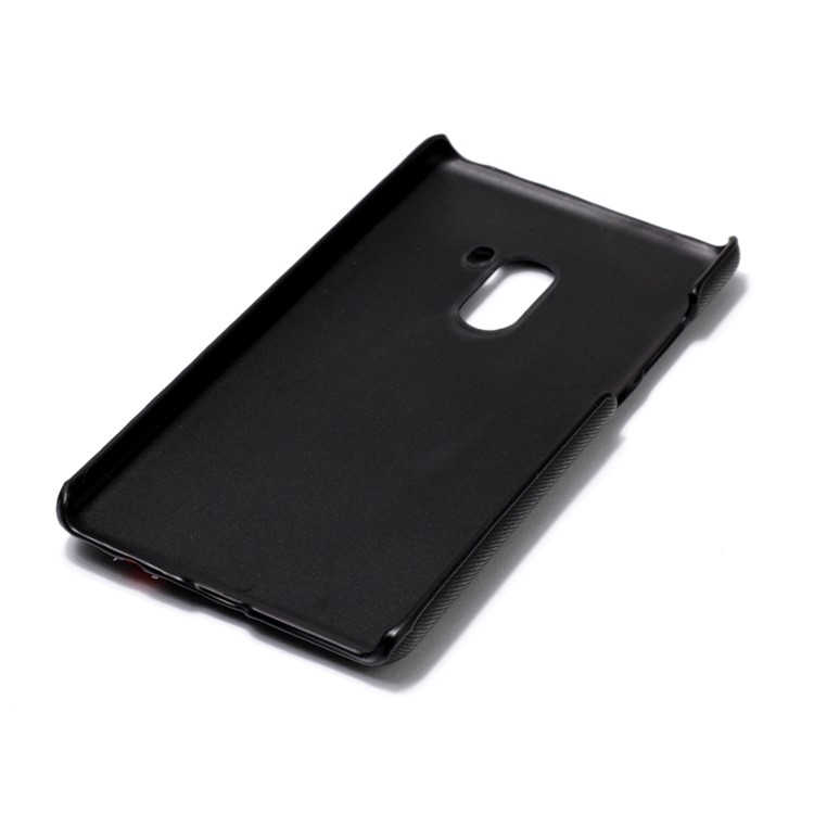 Contrast Color PU Leather Coated PC Mobile Phone Casing for Xiaomi Mi Mix 2 - Black-6