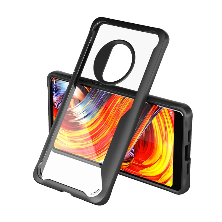 Shock Absorption PC + TPU Hybrid Mobile Phone Case for Xiaomi Mi Mix 2 - Black-1