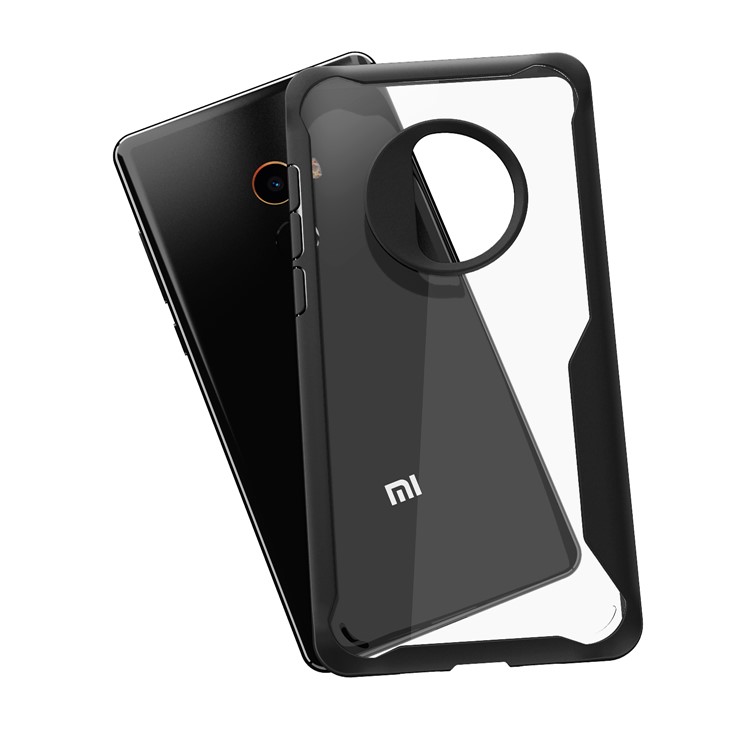 Shock Absorption PC + TPU Hybrid Mobile Phone Case for Xiaomi Mi Mix 2 - Black-2