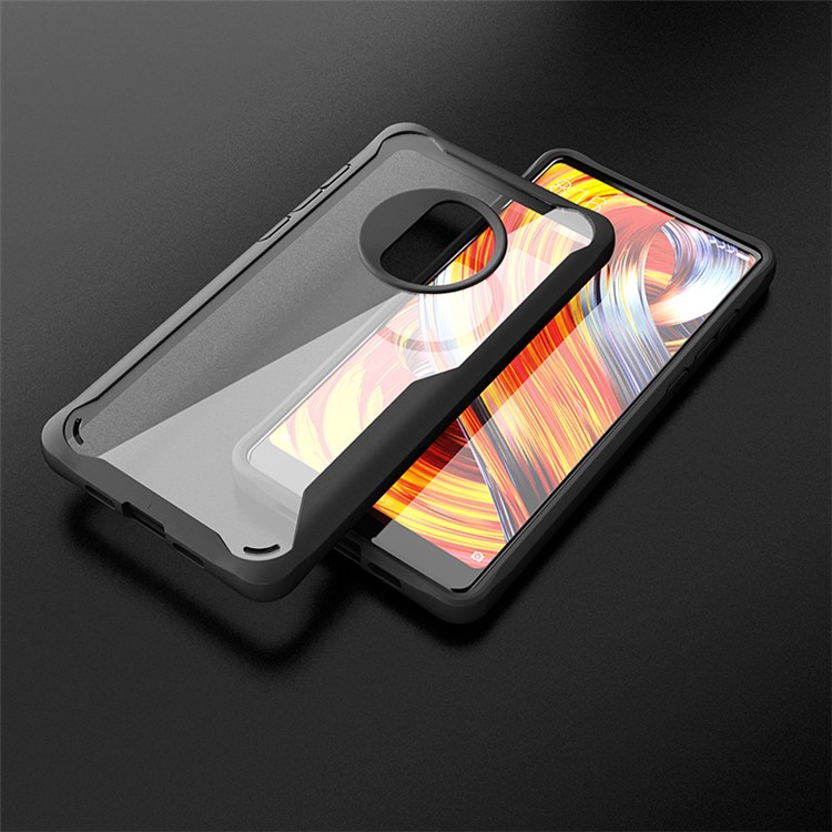 Shock Absorption PC + TPU Hybrid Mobile Phone Case for Xiaomi Mi Mix 2 - Black-4
