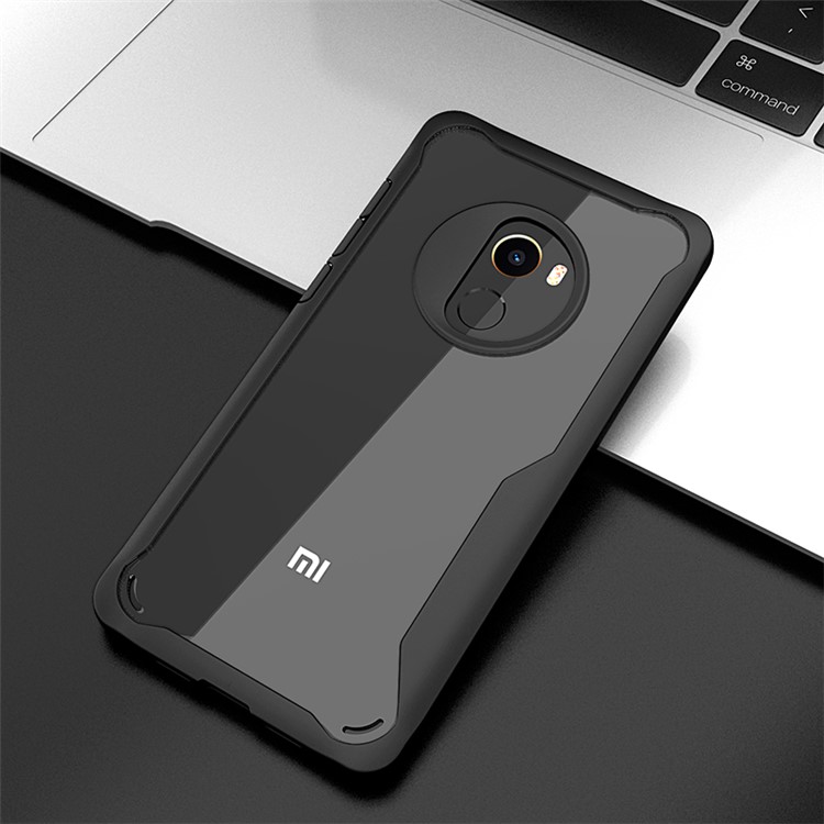 Shock Absorption PC + TPU Hybrid Mobile Phone Case for Xiaomi Mi Mix 2 - Black-5