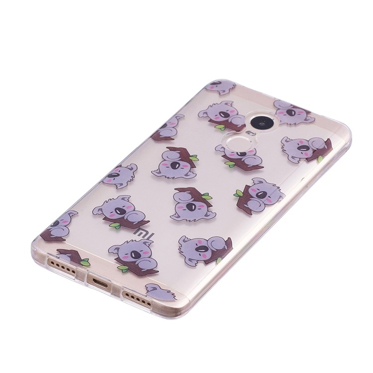 Pattern Printing IMD TPU Case for Xiaomi Redmi Note 4X - Lovely Koalas-3