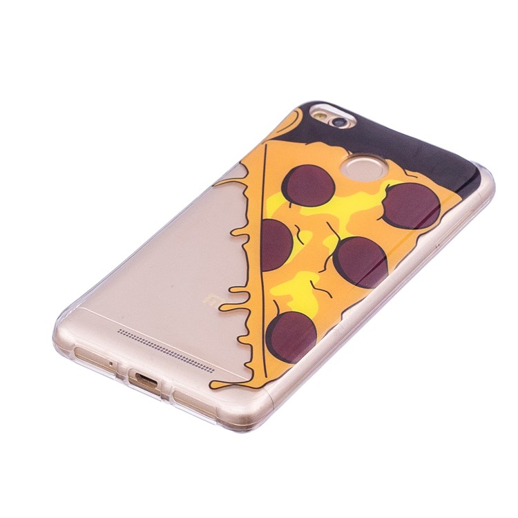 Pattern Printing IMD TPU Mobile Phone Case for Xiaomi Redmi 4X - Pizza-3