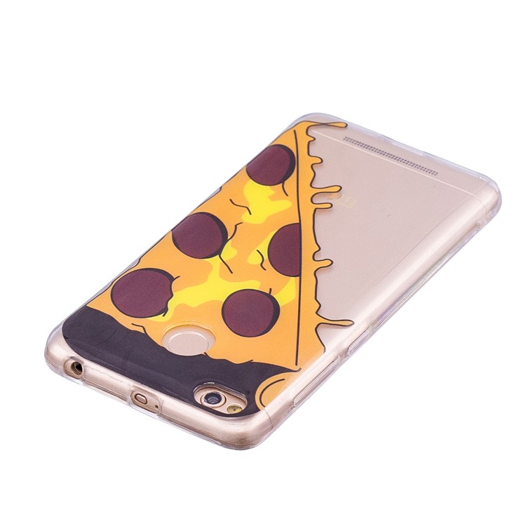 Pattern Printing IMD TPU Mobile Phone Case for Xiaomi Redmi 4X - Pizza-4