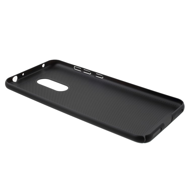 Hollow Mesh Heat Dissipation PC Casing for Xiaomi Redmi 5 Plus - Black-5