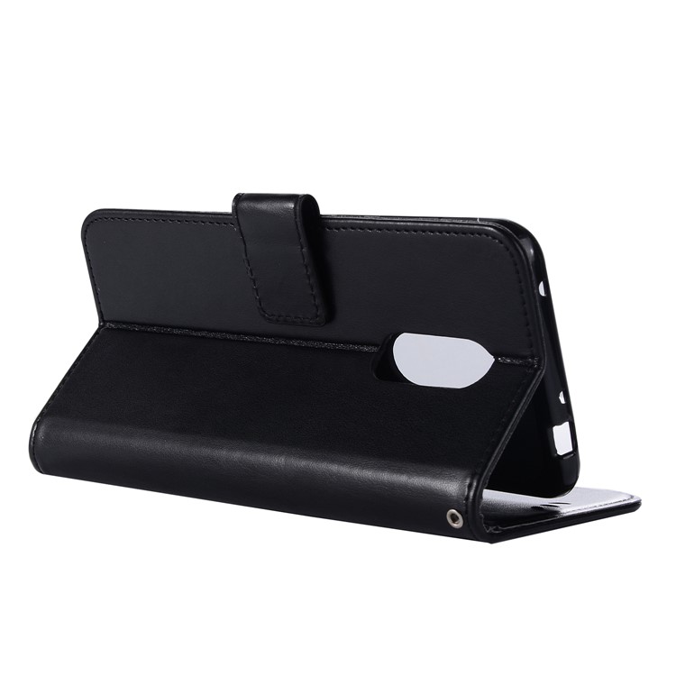 Imprint Dream Catcher Owl Wallet Stand Leather Case for Xiaomi Redmi 5 - Black-5