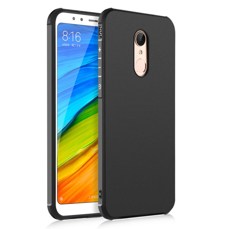 All-wrapped Drop-proof TPU Case for Xiaomi Redmi 5 - Black-1