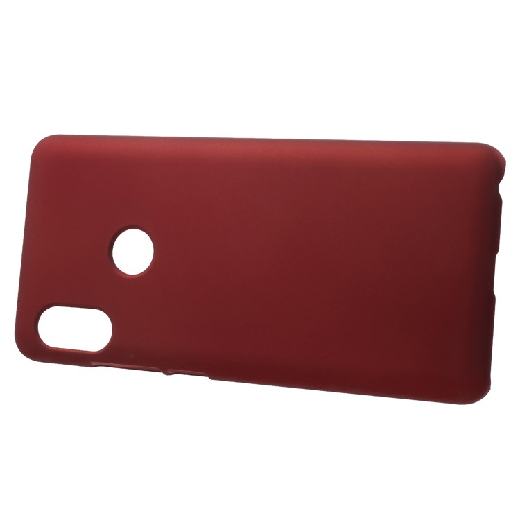 Rubberized Hard Plastic Back Case for Xiaomi Mi 6X - Red-2
