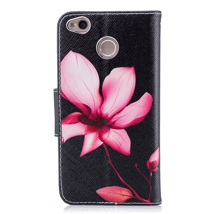 Para Xiaomi Redmi 4X Padrão De Bolsa De Couro PU Capa De Telefone Celular - Padrão Floral-3