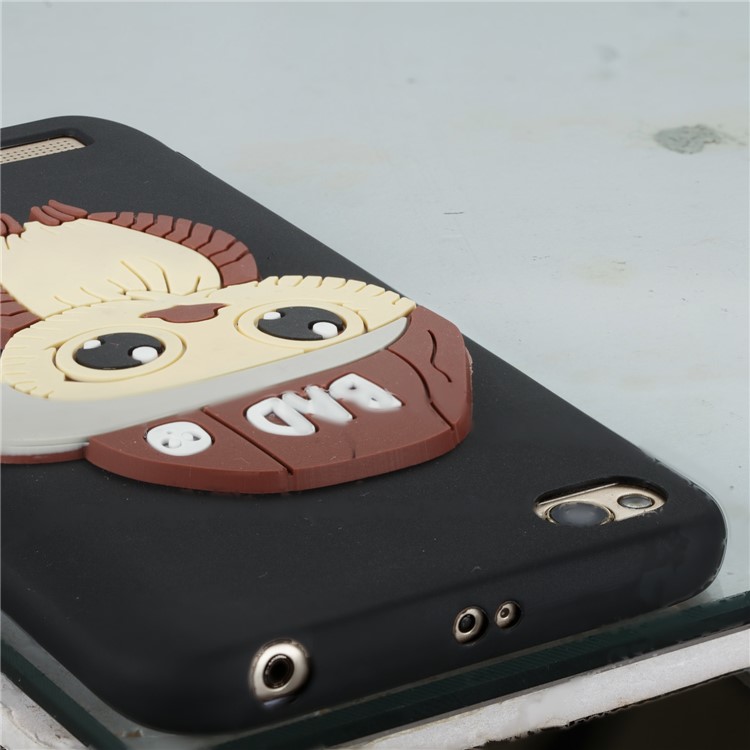 Cute 3D Male Owl TPU Soft Phone Case for Xiaomi Xiaomi Redmi 5A - Black-2