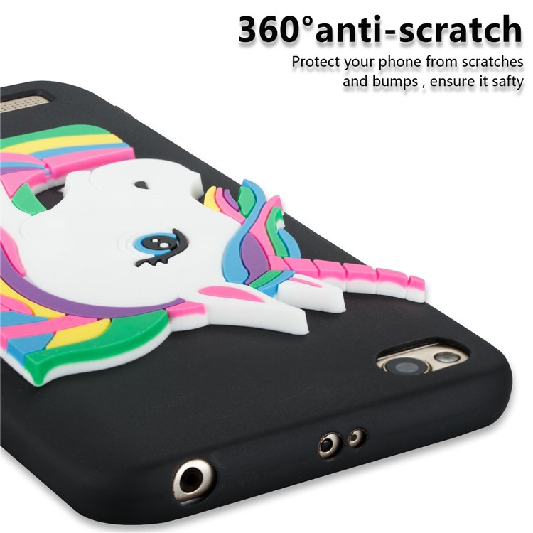 Lovely 3D Unicorn Pattern TPU Case for Xiaomi Redmi 5A - Black-2