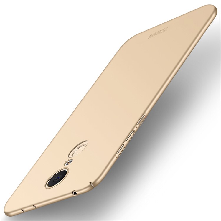 MOFI Shield Frosted Hard Plastic Casing for Xiaomi Redmi 5 - Gold-1