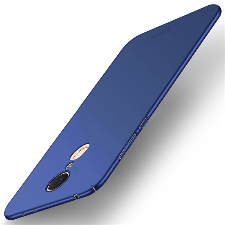 MOFI Shield Matte Hard Plastic Case for Xiaomi Redmi 5 - Dark Blue-1