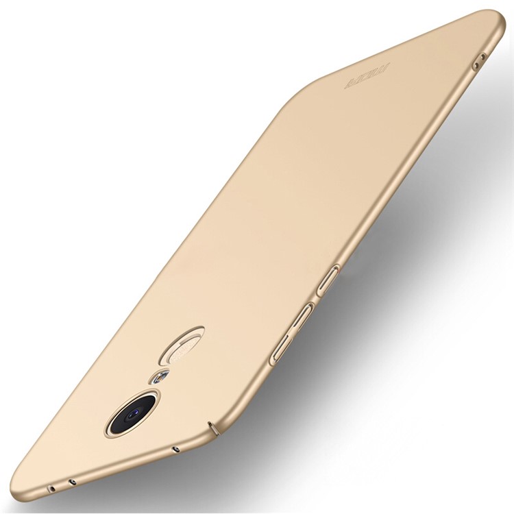 MOFI Shield Frosted Hard Plastic Shell for Xiaomi Redmi Note 5 (12MP Rear Camera) / Redmi 5 Plus - Gold-1