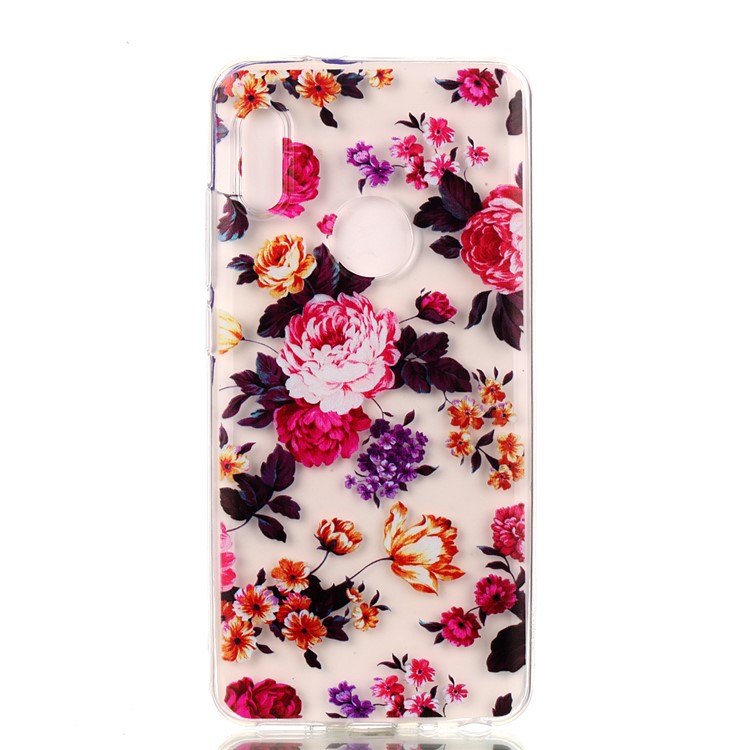 Pattern Printing TPU Phone Case for Xiaomi Redmi Note 5 Pro (Dual Camera) / Redmi Note 5 (China) - Vivid Flowers-2