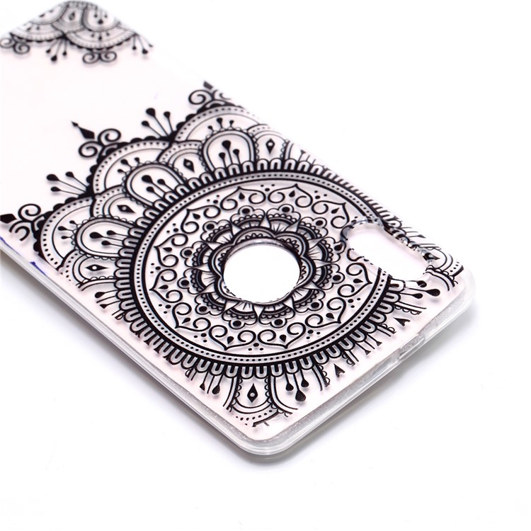 Pattern Printing TPU Gel Case for Xiaomi Redmi Note 5 Pro (Dual Camera) / Redmi Note 5 (China) - Mandala Flowers-4