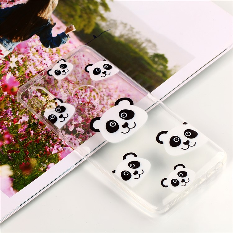 Pattern Printing TPU Protective Shell for Xiaomi Redmi Note 5 Pro (Dual Camera) / Redmi Note 5 (China) - Pandas-4
