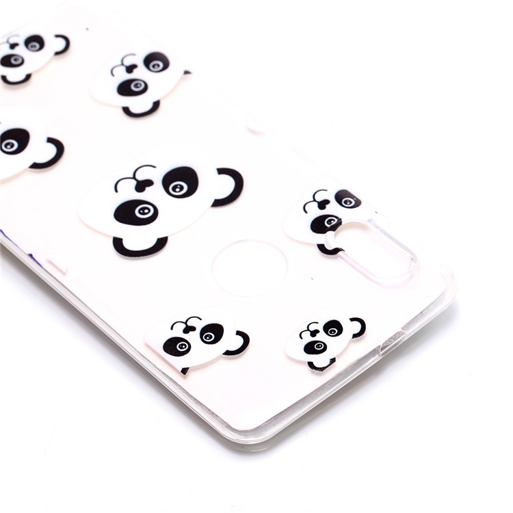 Pattern Printing TPU Protective Shell for Xiaomi Redmi Note 5 Pro (Dual Camera) / Redmi Note 5 (China) - Pandas-6