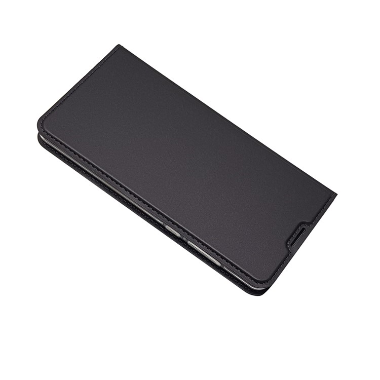 Magnetic Adsorption Leather Card Holder Case for Xiaomi Mi Mix 2 - Black-3
