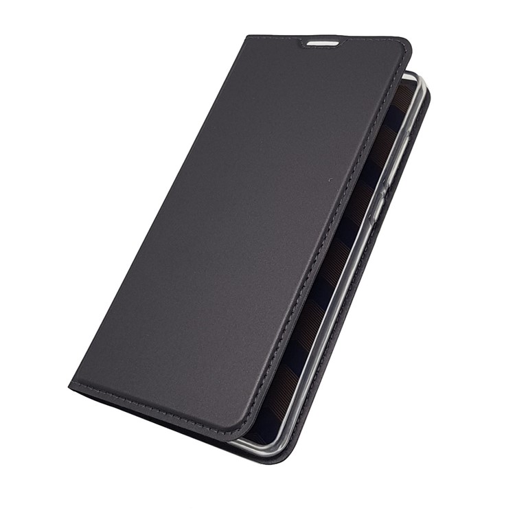 Magnetic Adsorption Leather Card Holder Case for Xiaomi Mi Mix 2 - Black-7